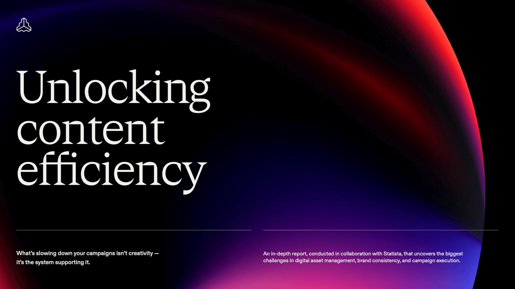 Report for Frontify "Unlocking Content Efficiency"